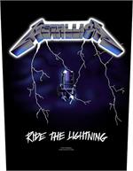  Metallica - Ride the Lightning Printed Back Patch Image