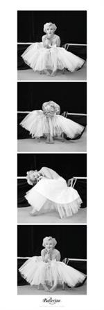 Marilyn Monroe Ballerina Slim Print Poster Image