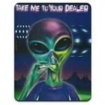 Mouse Pad - Take Me To Your Dealer Alien - Clearance - Min 6 Pieces image