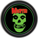 Misfits Classic Fiend Skull Round Stash Tin Image