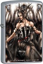 DARK THOUGHTS - RENEE BIERTEMPFEL - BRUSHED CHROME ZIPPO - 200CI402329